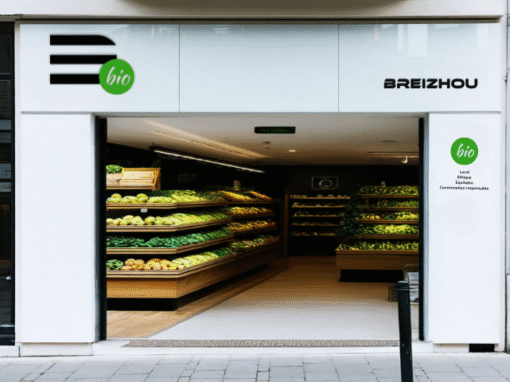 Breizhou, le petit marché biologique ancré « Gwenn a du »